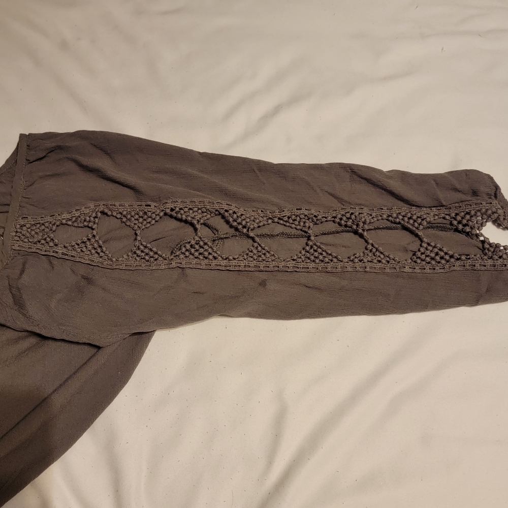 American Rag Army Green blouse - Picture 6 of 6